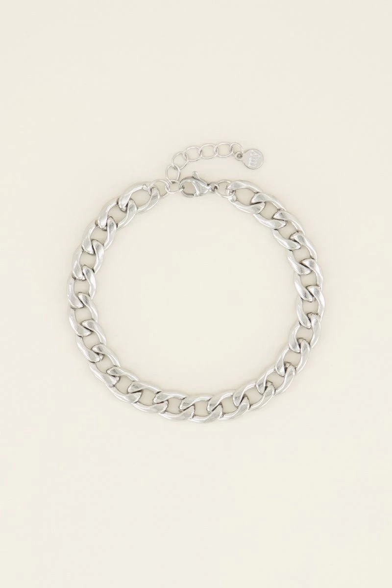 Armband Platte Schakels 3 Armband Platte Schakels - Afbeelding 3