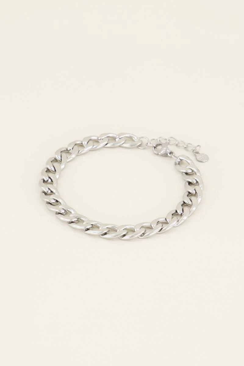 Armband Platte Schakels 4 Armband Platte Schakels - Afbeelding 4