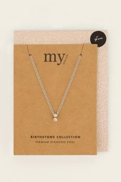 Ketting Met Geboortesteen