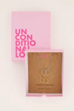 Forever Connected Kettingen Set -Mode Verkoop forever connected kettingen set mj05002 1700 1