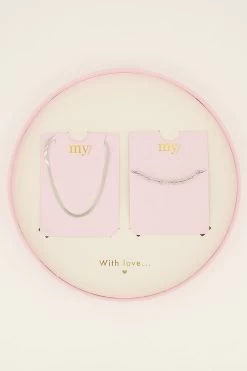 Mode Verkoop -Mode Verkoop gift box with necklace chain bracelet 2