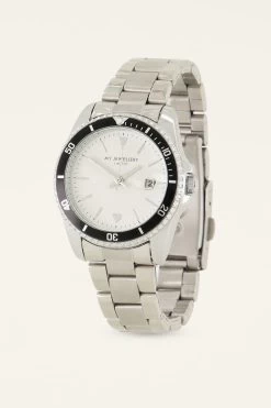 Horloge Schakelband Witte Wijzerplaat