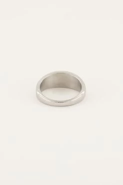 MOOD Ring Met Vierkante Zwarte Steen -Mode Verkoop mood ring met vierkante zwarte steen 2 mj05840 1500