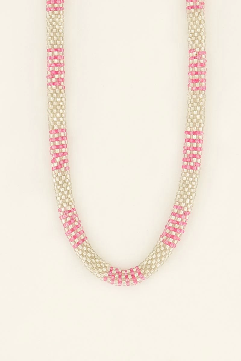Gekleurde Kralen Ketting 4 Gekleurde Kralen Ketting - Afbeelding 4