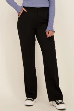 Zwarte Pantalon Wijdvallend