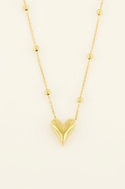 Middellange Ketting Met Hartje