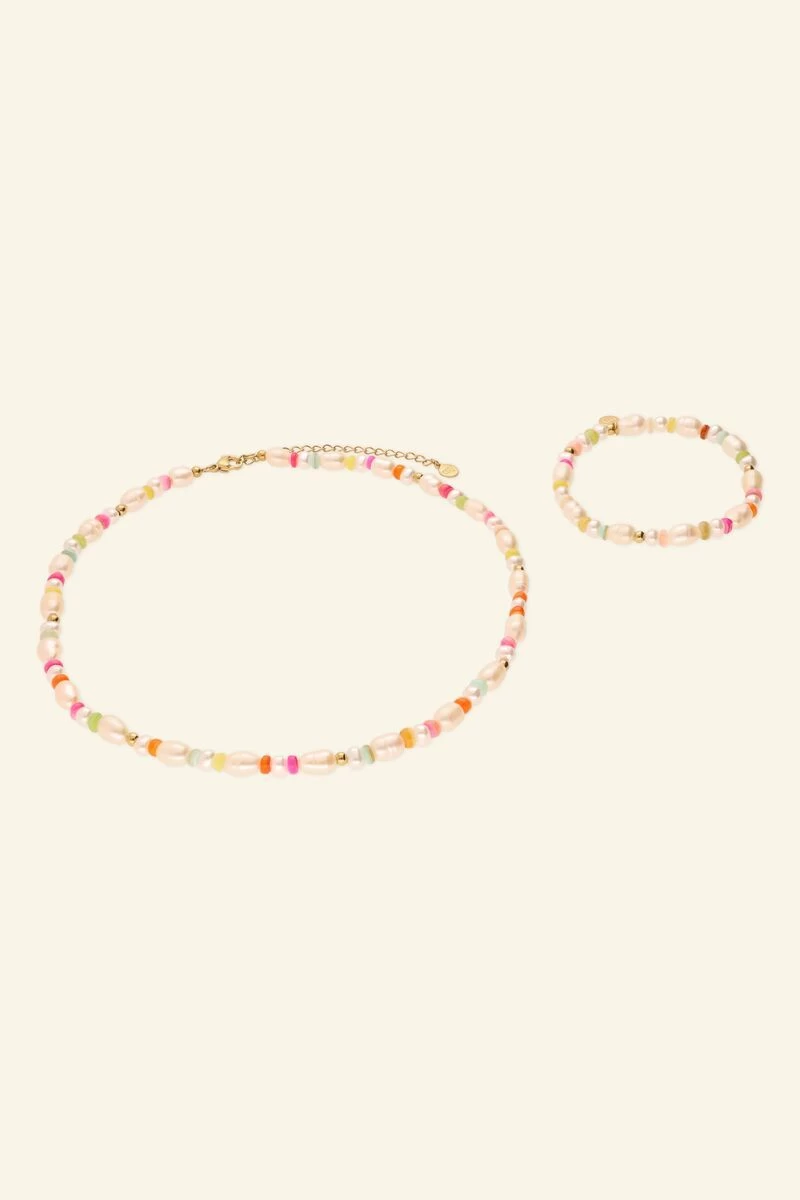 Kindergiftbox Parel Ketting & Armband 3 Kindergiftbox Parel Ketting & Armband - Afbeelding 3