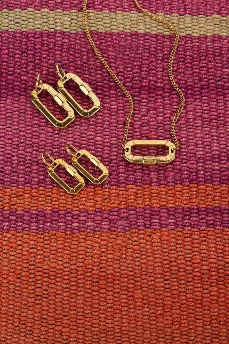 Shapes Ketting Met Rechthoek 4 Shapes Ketting Met Rechthoek - Afbeelding 4