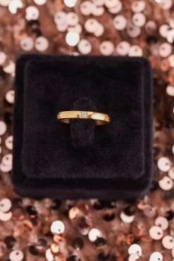 Ring Met Transparante Steen -Mode Verkoop product images myj 221013 2652