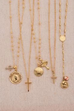 Bold Spirit Ketting Met Geribbeld Kruis -Mode Verkoop product images myj 221117 3197