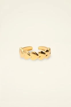 Ring Met Grote Hartjes