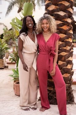 Rode Wikkel Jumpsuit Zonder Mouwen 11 Rode Wikkel Jumpsuit Zonder Mouwen -Mode Verkoop rode wikkel jumpsuit zonder mouwen mj06887 0200