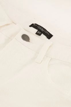 Witte Jeans Met Split -Mode Verkoop witte jeans met split mj07200 0900