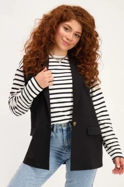 Zwart Gilet
